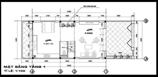 4 mẫu nhà 2 tầng 3 phòng ngủ 5×10 hiện đại đơn giản mà tiện lợi