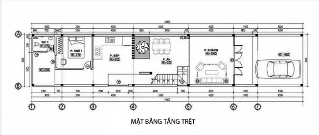 4 mẫu nhà ống 2 tầng 4 phòng ngủ 5×20 đẹp tiện nghi và tiết kiệm chi phí