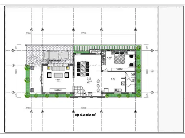 5 mẫu nhà cấp 4 7x15m 3 phòng ngủ đẹp có chi phí phải chăng