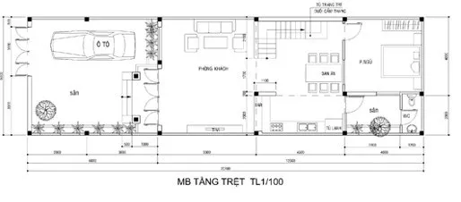 5 mẫu nhà ống 2 tầng 6x20m đẹp hiện đại khó rời mắt