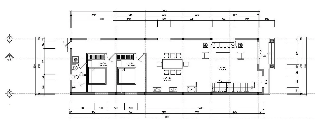 5 mẫu nhà ống 2 tầng 6x20m đẹp hiện đại khó rời mắt