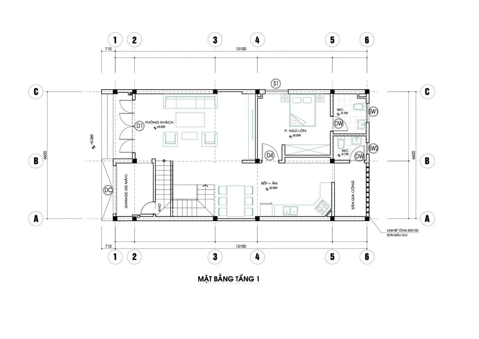 6 Mẫu bản vẽ thiết kế nhà 2 tầng hoàn chỉnh khoa học nhất hiện nay