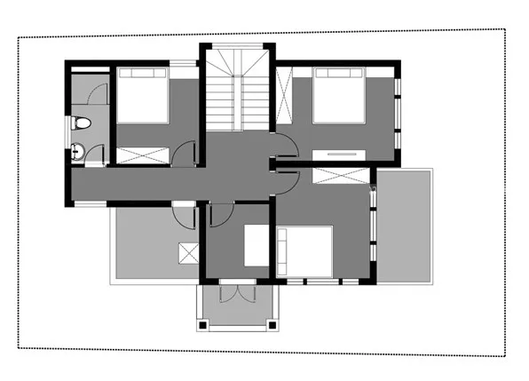 6 mẫu nhà 2 tầng 100m2 4 phòng ngủ đa dạng phong cách và thiết kế