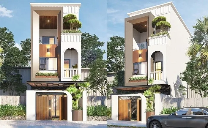 Bật mí 4 mẫu thiết kế nhà 3 tầng 5x13m khiến bao người say đắm