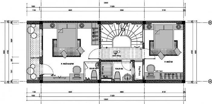 Bật mí 4 mẫu thiết kế nhà 3 tầng 5x13m khiến bao người say đắm