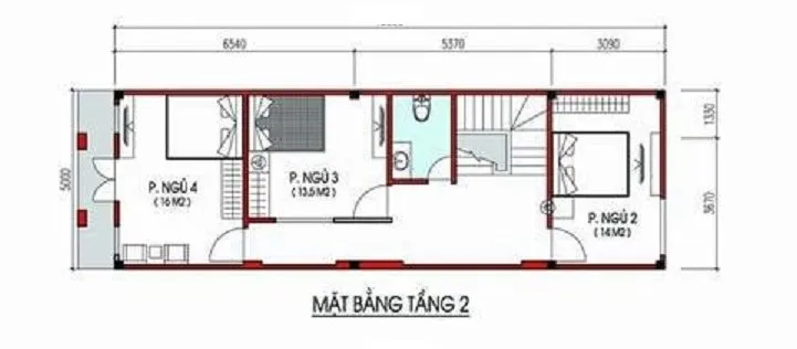 Bật mí 4 mẫu thiết kế nhà 3 tầng 5x13m khiến bao người say đắm