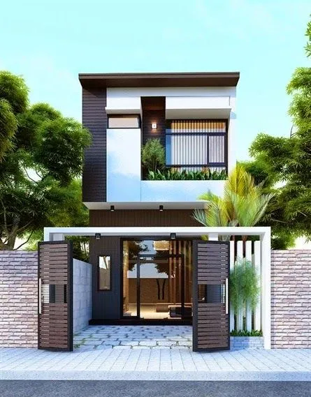 Bí quyết sở hữu mẫu nhà 2 tầng 80m2 tiết kiệm nhất