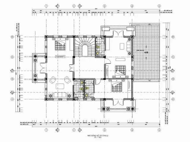 Biệt thư 2 tầng phong cách Châu Âu – Thổi luồng gió mới vào cuộc sống Việt