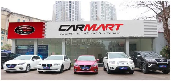 Car Mart – Thiết kế và thi công showroom ô tô của Wedo