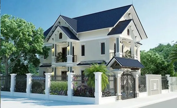 Chi phí xây nhà 2 tầng mái thái diện tích 100m2 là bao nhiêu?