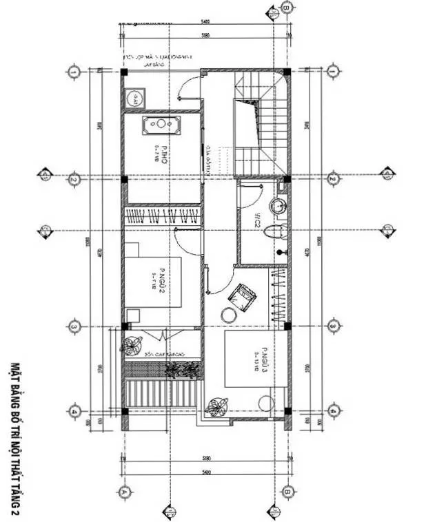 Gợi ý thiết kế mẫu nhà 5x11m 2,3,4 tầng hiện đại đơn giản tiện nghi