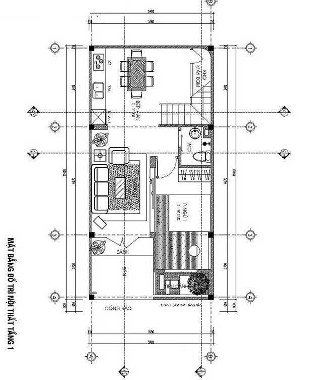 Gợi ý thiết kế mẫu nhà 5x11m 2,3,4 tầng hiện đại đơn giản tiện nghi