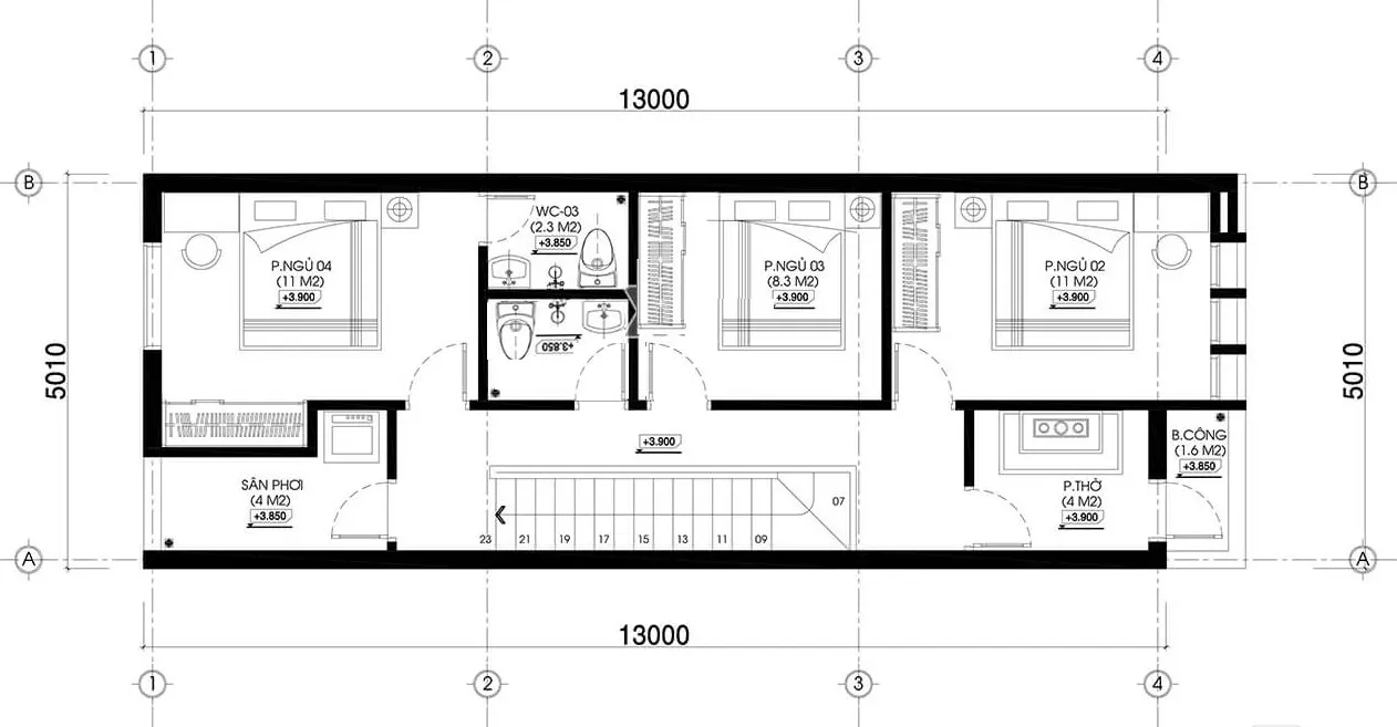 Khám phá 4 mẫu nhà ống 2 tầng 5x13m đẹp khó thể bỏ qua