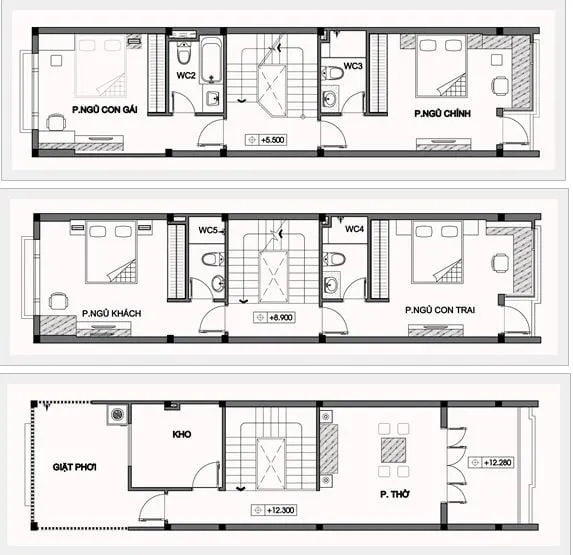 Khám phá bí quyết thiết kế nhà 5×20 có tầng hầm sang trọng và tiện nghi