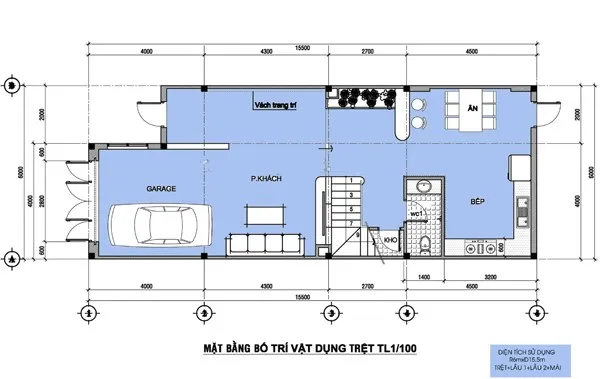 Khám phá mẫu nhà ống rộng 6m mặt tiền 3 tầng đẹp của Ms. Linh