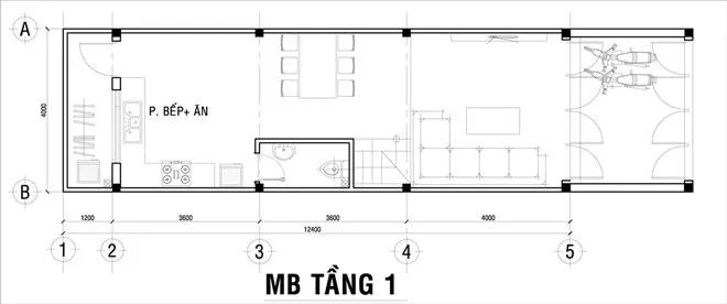 Khám phá nét độc đáo mẫu nhà ống mặt tiền 4m tại Bắc Giang