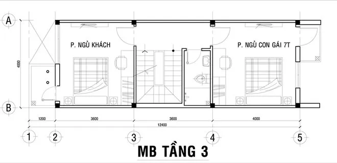 Khám phá nét độc đáo mẫu nhà ống mặt tiền 4m tại Bắc Giang