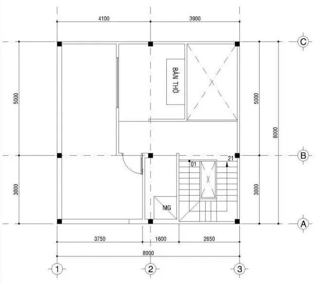 Mẫu bản vẽ nhà 3 tầng hiện đại, mẫu bản vẽ nhà 3 tầng khoa học