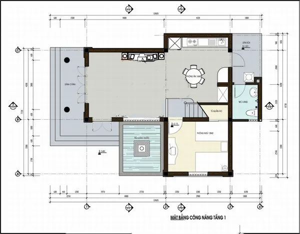 Mẫu nhà 2 tầng đẹp và hiện đại ở nông thôn năm 2023