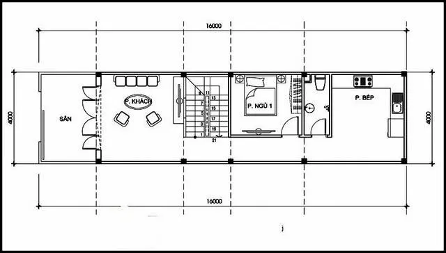 Mẫu nhà 2 tầng mái thái 600 triệu ở nông thôn hiện đại