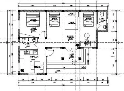 Mẫu nhà cấp 4 2 phòng ngủ 80m2 dành cho vợ chồng trẻ