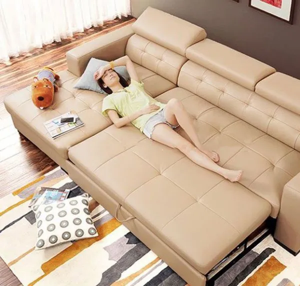 Mẫu sofa giường đa năng vừa đẹp vừa tiện dụng ai cũng thích mê