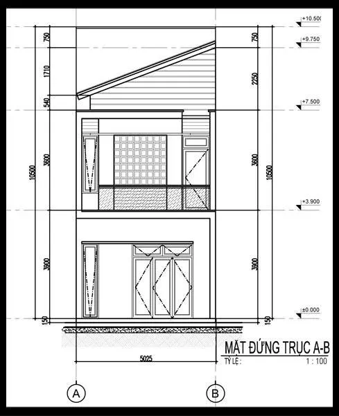 Mê mẩn cùng mẫu nhà ống 2 tầng 500 triệu đồng ở Phú Thọ