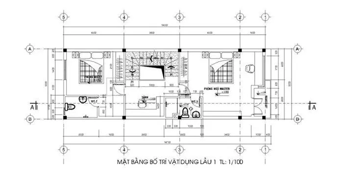 Mê mẩn cùng mẫu nhà ống 2 tầng 500 triệu đồng ở Phú Thọ