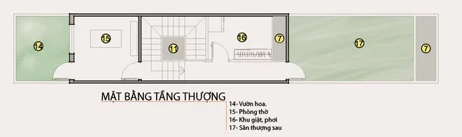 Ngỡ ngàng trước vẻ đẹp của mẫu thiết kế nhà 2 tầng 6×15