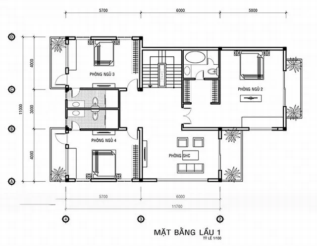 Nhà 3 tầng kiểu pháp, mẫu nhà 3 tầng sang trọng và đẳng cấp