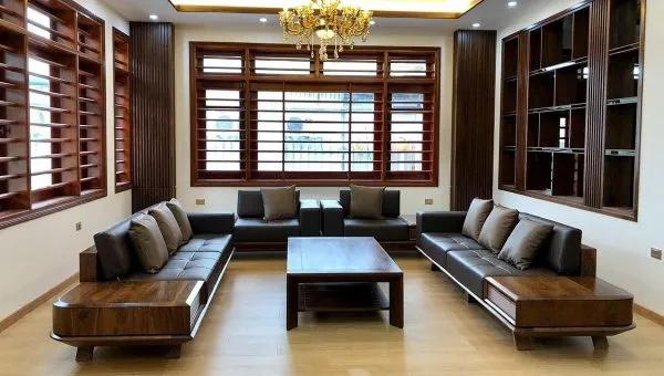 Những điều thú vị về sofa gỗ óc chó không phải ai cũng biết