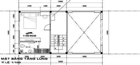 Phối cảnh đẹp như mơ của mẫu nhà ống 2 tầng mái thái tại Quảng Ninh