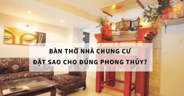 Phong thủy cơ bản trong thiết kế nội thất chung cư