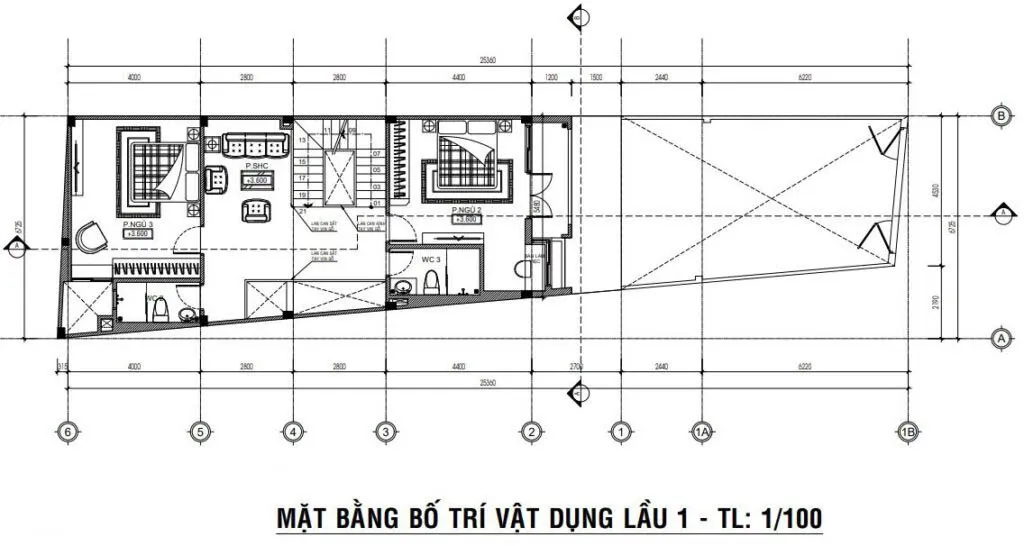 Sống chất với 5 mẫu nhà ống 2 tầng 6x12m đẹp tiện nghi nhất hiện nay