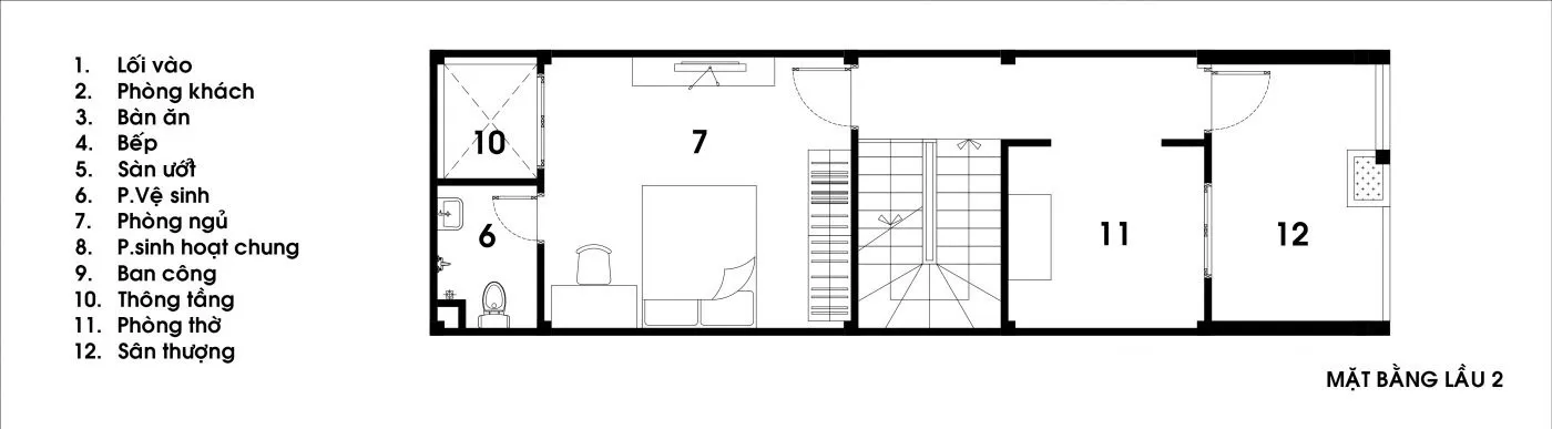 Tham khảo 5 thiết kế nhà ống 3 tầng 4x12m đẹp mê mải