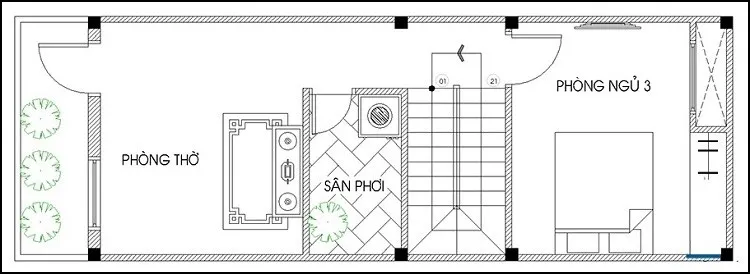 Tham khảo 5 thiết kế nhà ống 3 tầng 4x12m đẹp mê mải