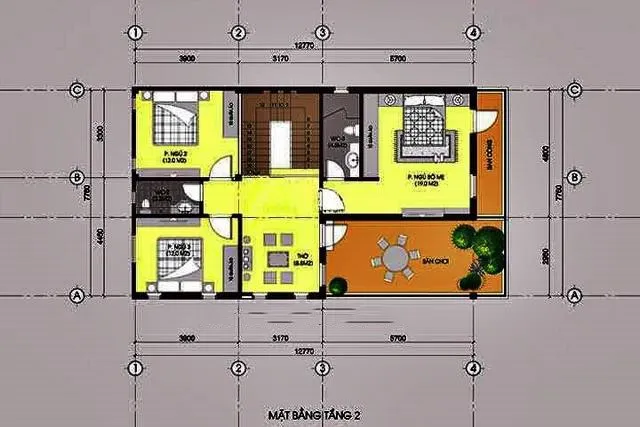 Thiết kế nhà 2 tầng 100m2 hiện đại và đẹp mắt – WEDO