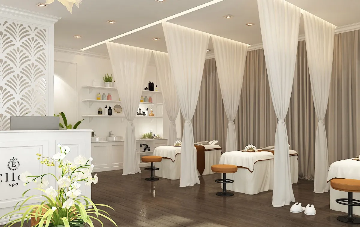 Thiết kế spa mini đẹp với những bí quyết đơn giản