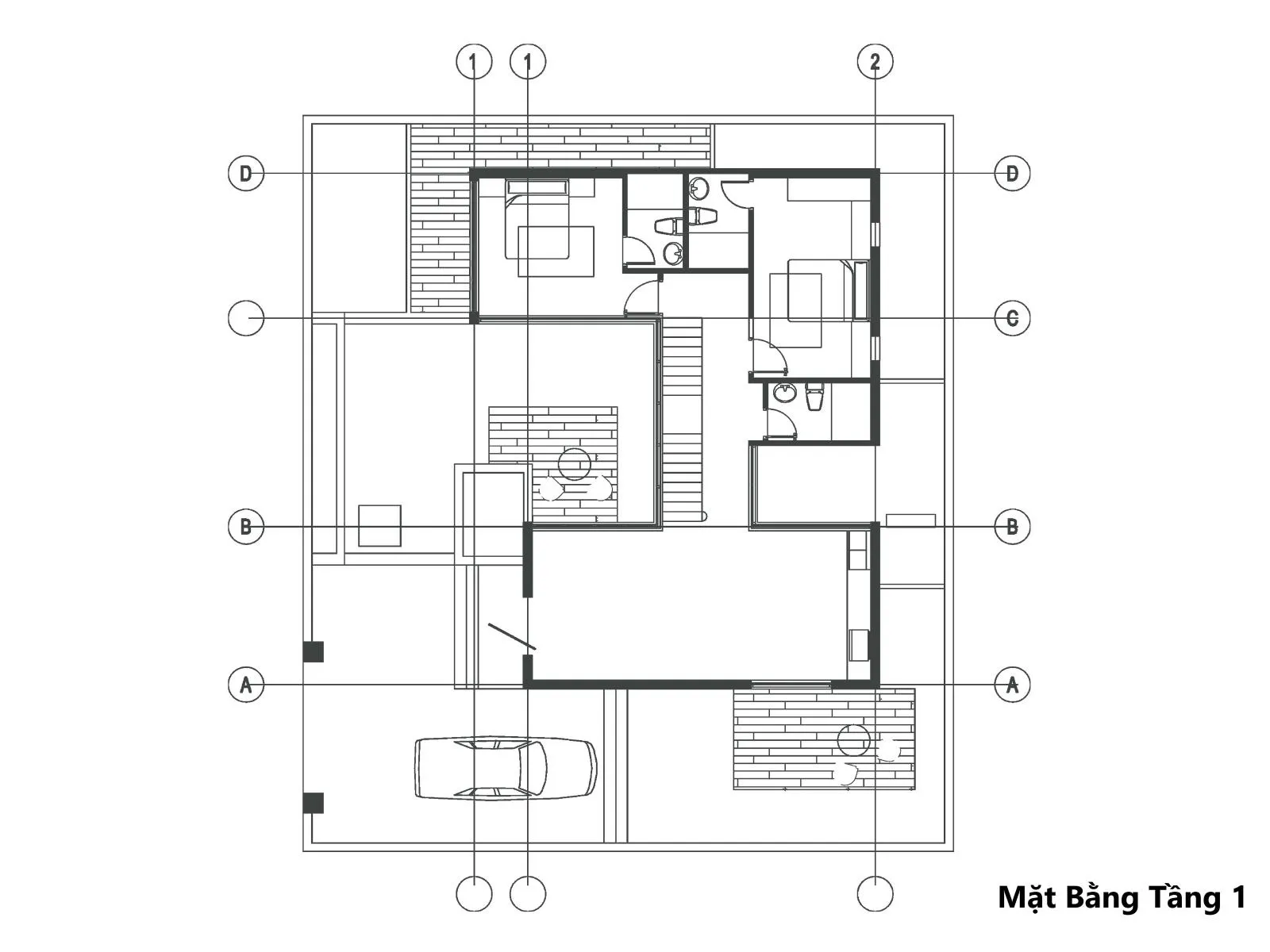 Tổng hợp 3 mẫu nhà biệt thự 2 tầng đơn giản đầy đủ tiện nghi