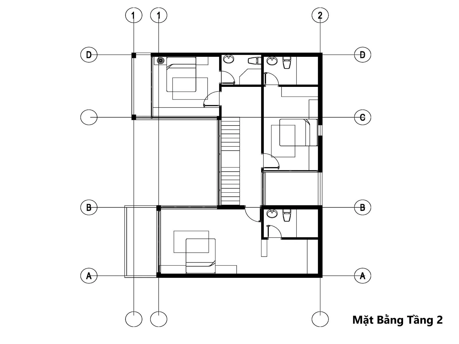 Tổng hợp 3 mẫu nhà biệt thự 2 tầng đơn giản đầy đủ tiện nghi