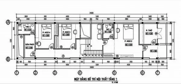 Top 10 mẫu nhà ống 2 tầng 4 phòng ngủ đẹp hiện nay kèm bản vẽ chi tiết