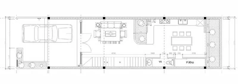 Top 10 mẫu nhà ống 2 tầng 4 phòng ngủ đẹp hiện nay kèm bản vẽ chi tiết