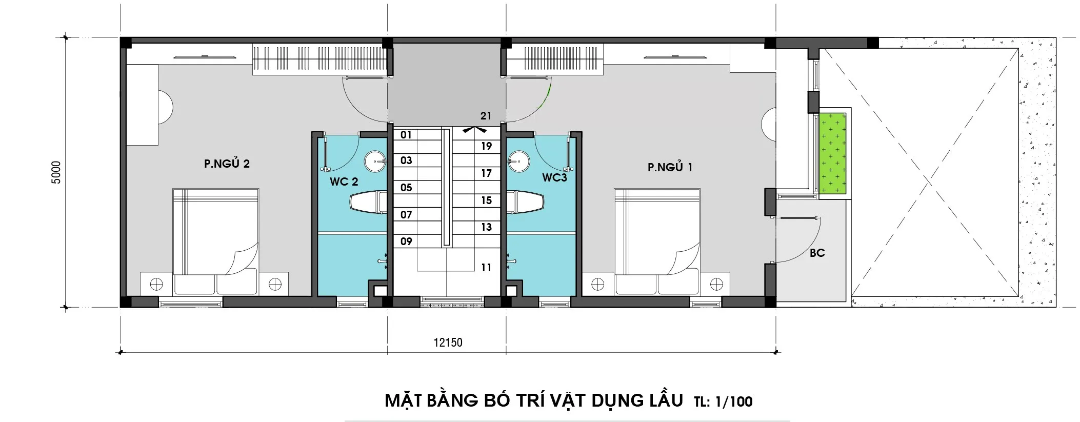 Top 5 mẫu nhà ống 2 tầng 5x18m mái bằng hiện đại nhiều người thích