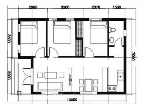 Top 9 mẫu nhà cấp 4 có 3 phòng ngủ thiết kế đẹp nhất