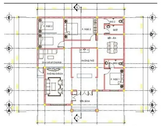 Top 9 mẫu nhà cấp 4 có 3 phòng ngủ thiết kế đẹp nhất