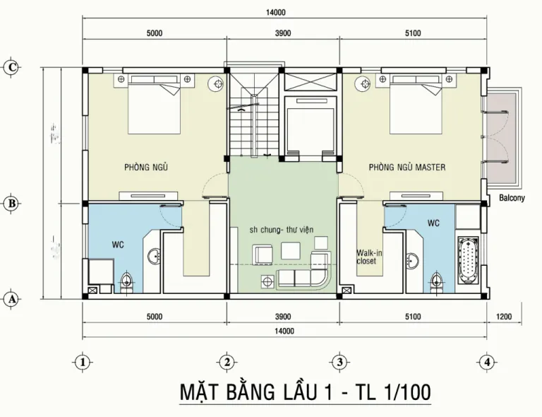 Top bản vẽ nhà có tầng hầm thiết kế đẹp chuẩn