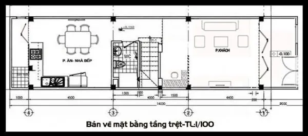 Top những mẫu bản vẽ nhà 2 tầng 5×16 khoa học nhất