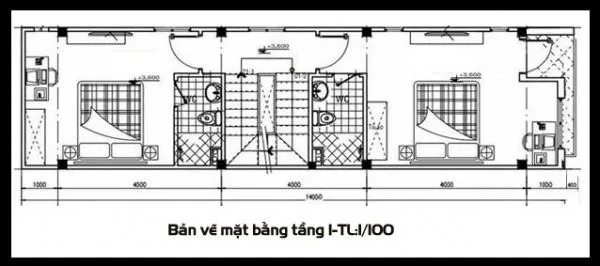 Top những mẫu bản vẽ nhà 2 tầng 5×16 khoa học nhất