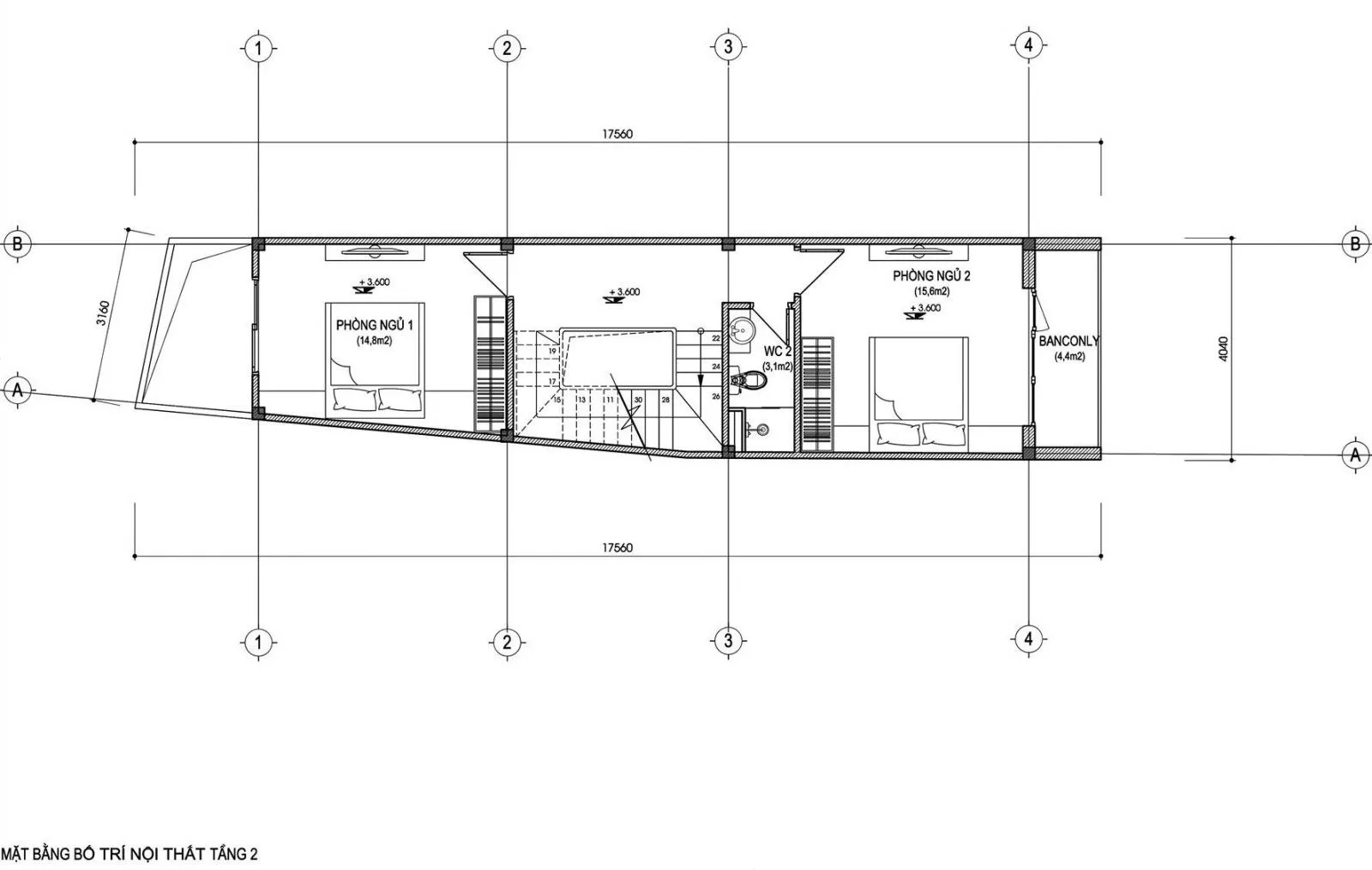 Tư vấn mẫu nhà 30m2 xây 3 tầng theo phong cách hiện đại