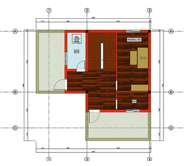 Tư vấn mẫu nhà vuông 3 tầng phong cách châu Âu hiện đại